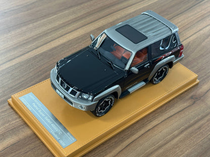 Nissan Patrol Y61 Super Safari 1-Door – ARES Model (Black, 1:18 Resin, Limited 50 pcs)
