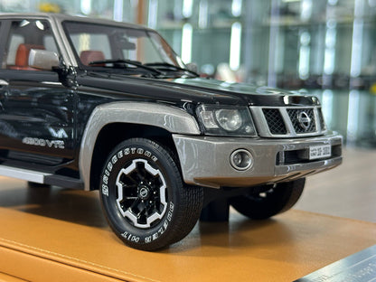 Nissan Patrol Y61 Super Safari 1-Door – ARES Model (Black, 1:18 Resin, Limited 50 pcs)