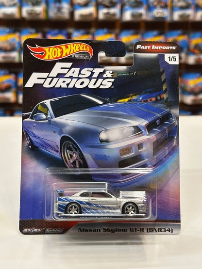 Nissan Skyline GT-R (BNR34)  (1/64 Diecast)