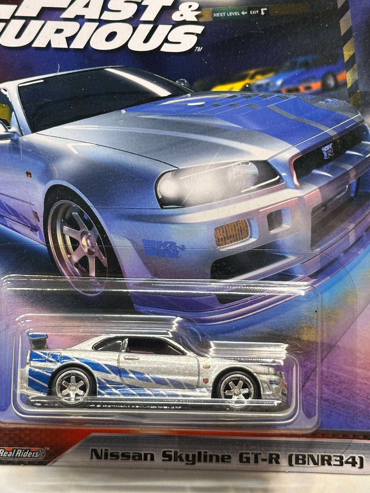 Nissan Skyline GT-R (BNR34)  (1/64 Diecast)