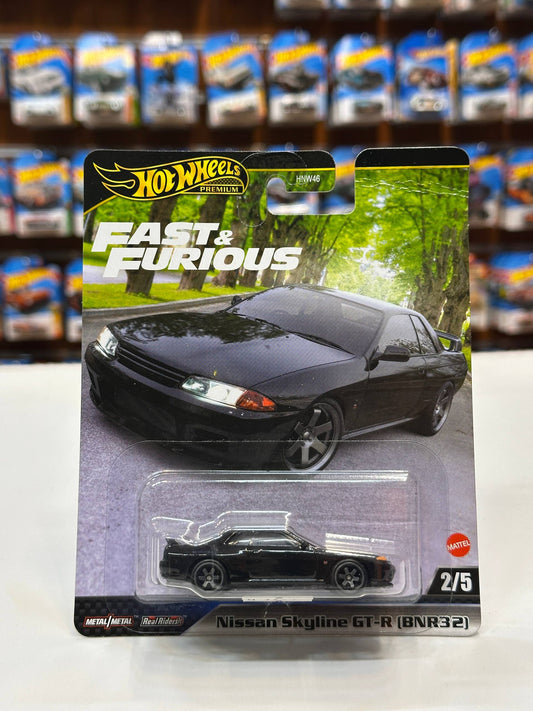 Hot Wheels Nissan Skyline GT-R (BNR32)  (1/64 Diecast)