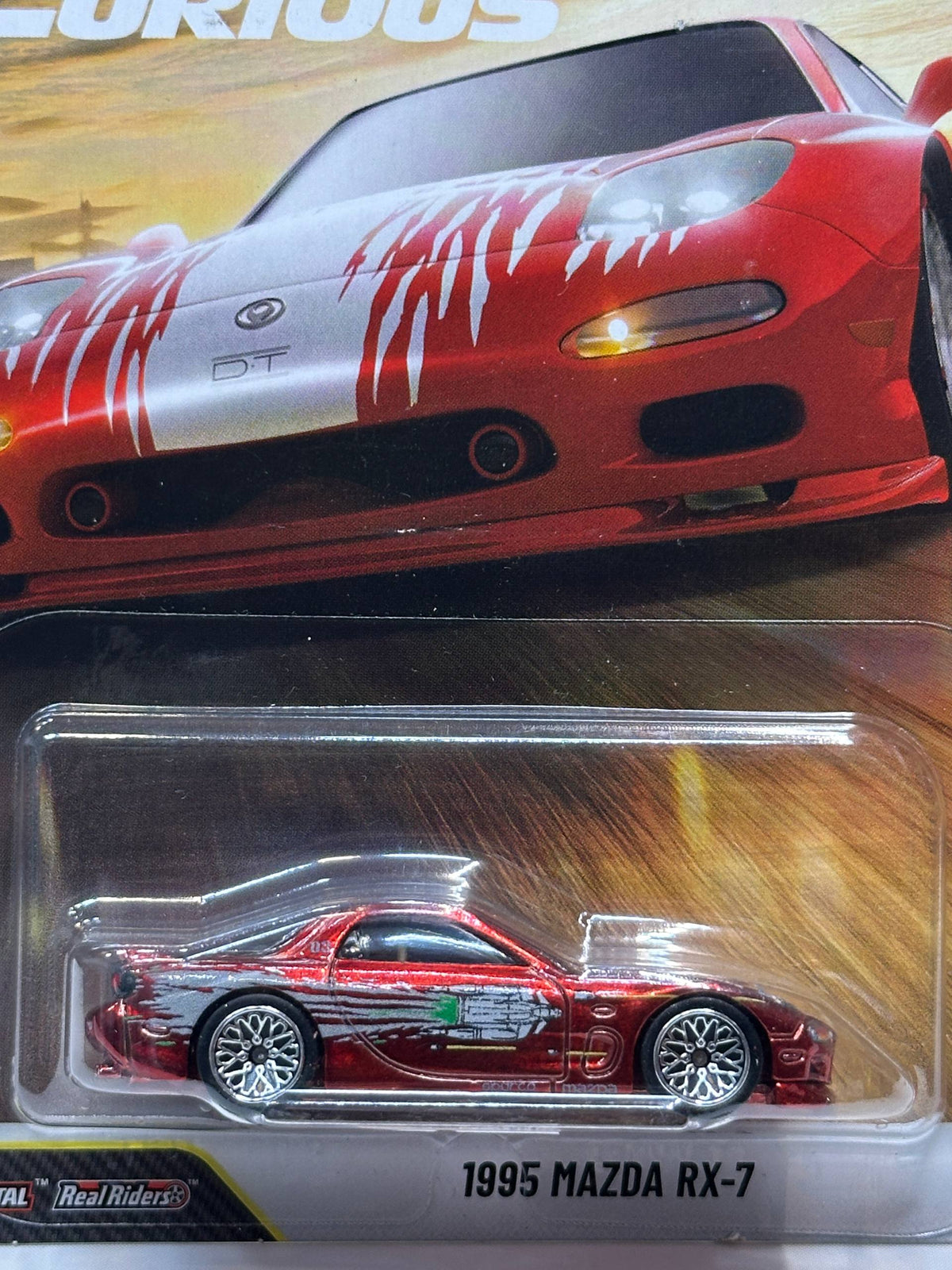 Mazda RX-7 (Chase 1995)  (1/64 Diecast)