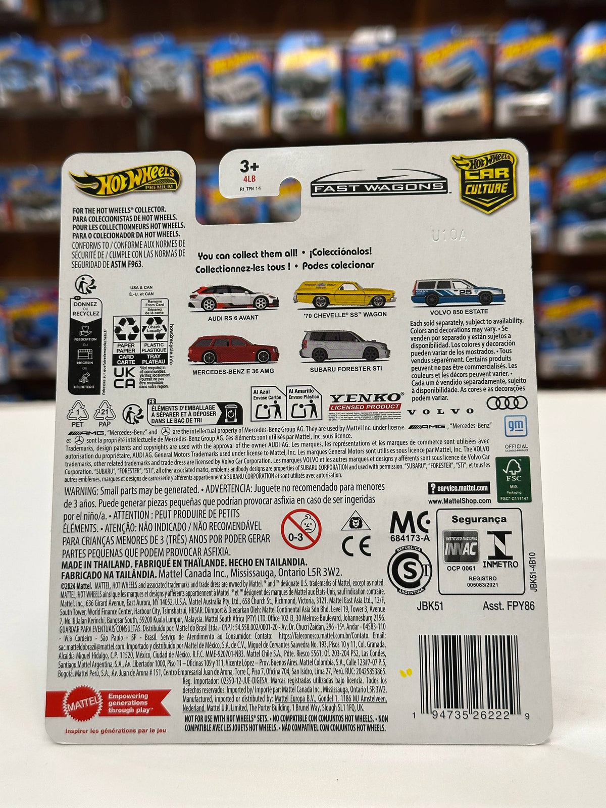 Audi RS 6 Avant - Hot Wheels (1/64 Diecast)