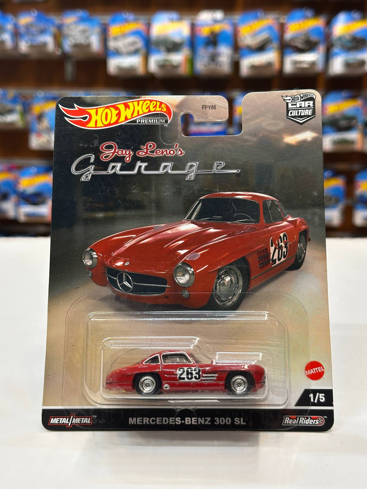 Mercedes Benz 300 SL - Hot Wheels (1/64 Diecast)
