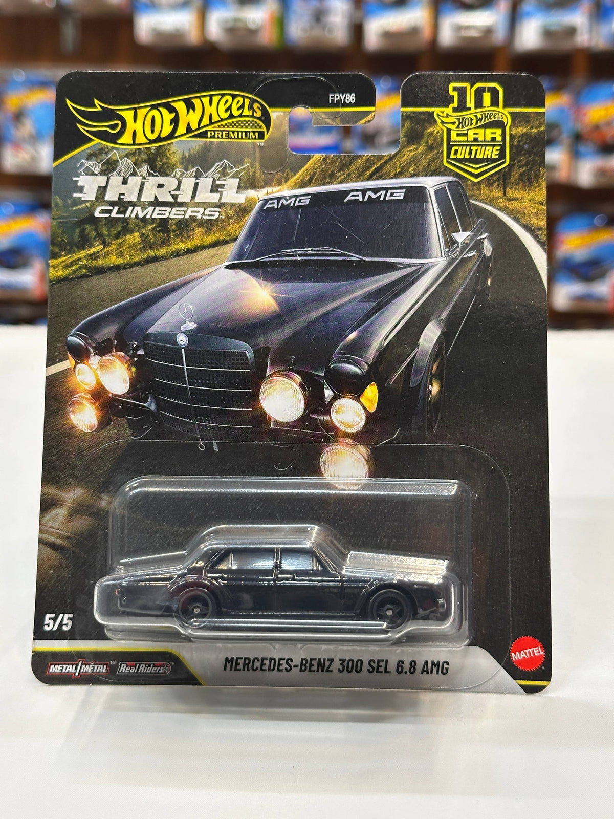 Mercedes Benz 300 SEL 6.8 AMG - Hot Wheels (1/64 Diecast)
