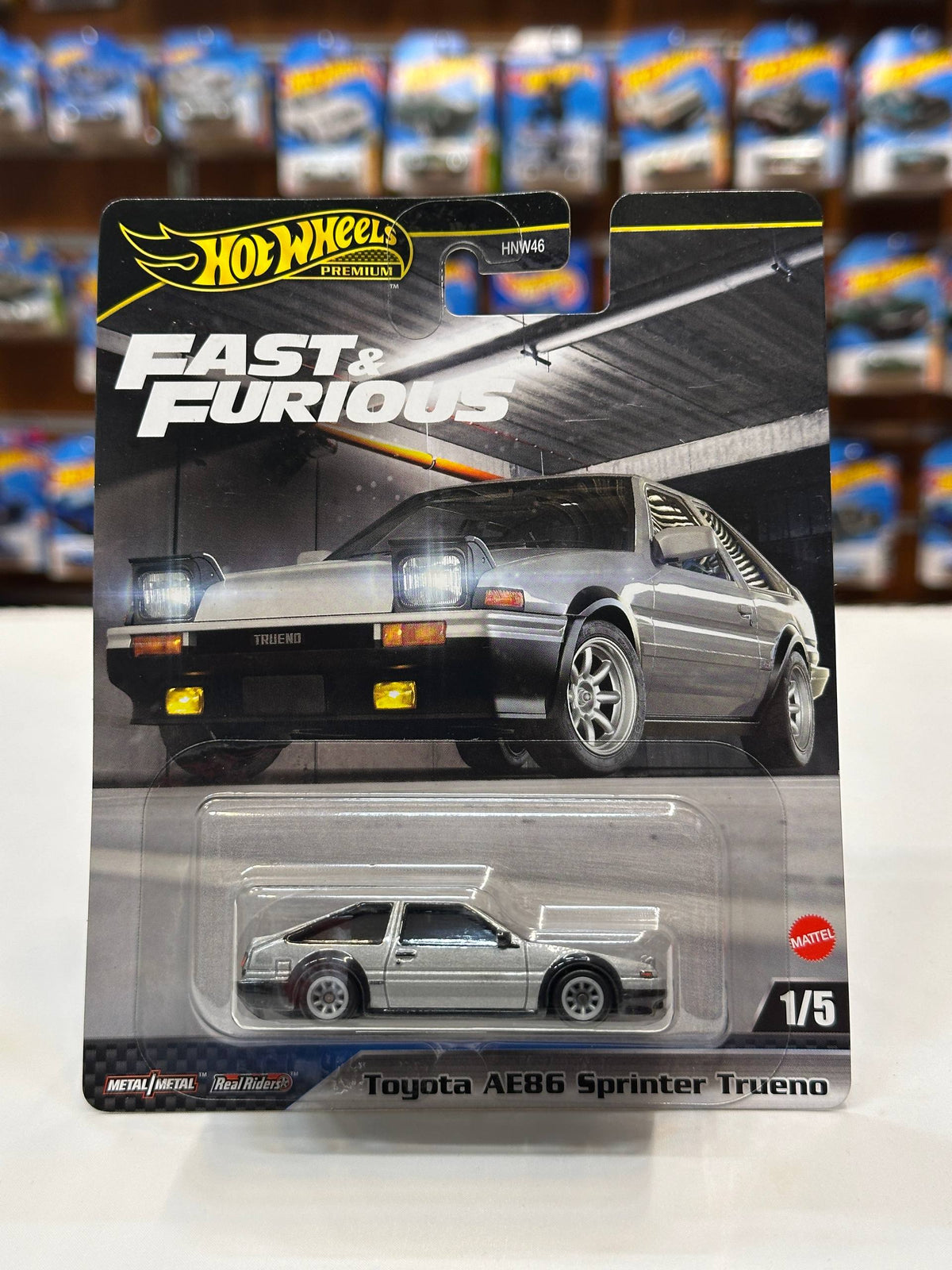 Toyota AE86 Sprinter Trueno - Hot Wheels (1/64 Diecast)