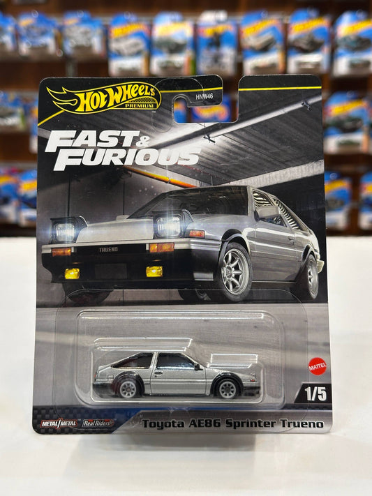Toyota AE86 Sprinter Trueno - Hot Wheels (1/64 Diecast)