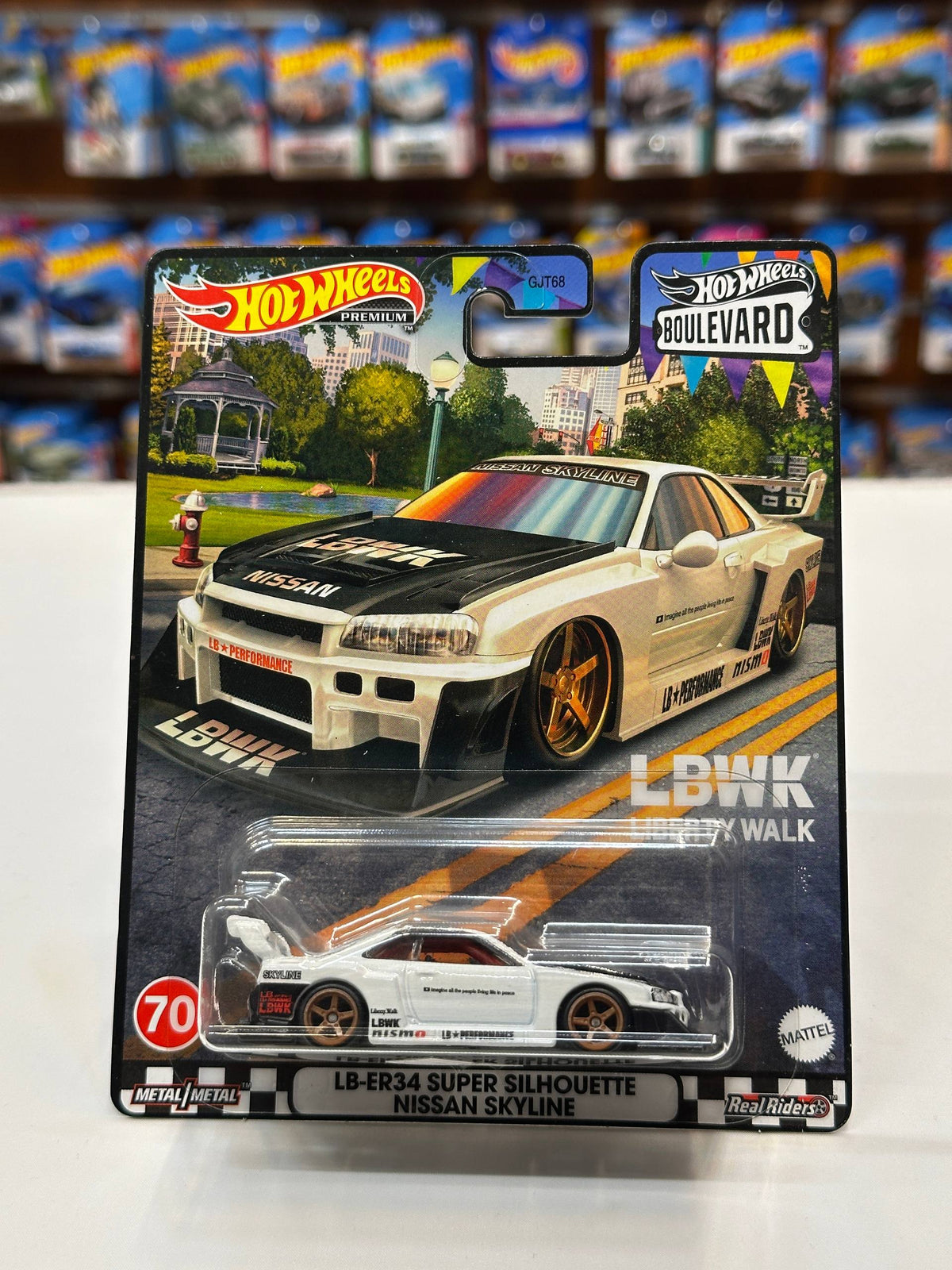 LB ER34 Super Silhouette Nissan Skyline - Hot Wheels (1/64 Diecast)
