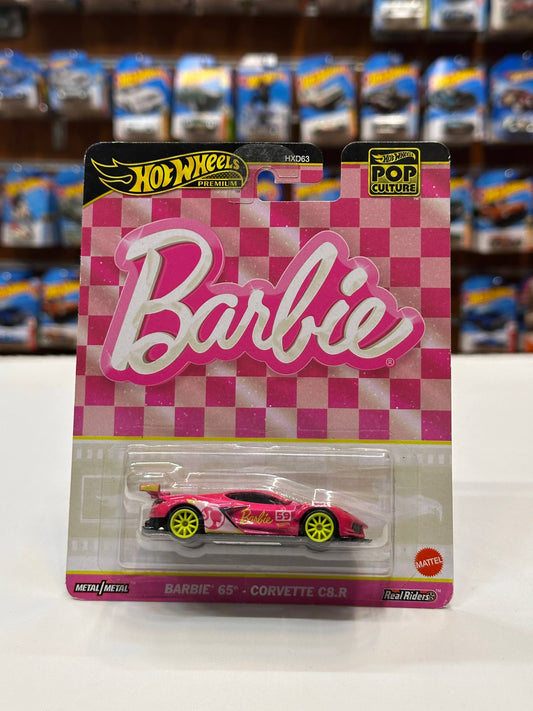 1/64 Hot Wheels Barbie 65 Corvette C8