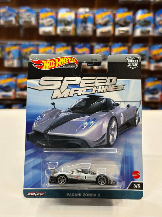1/64 Hot Wheels Speed Machines Pagani Zonda R