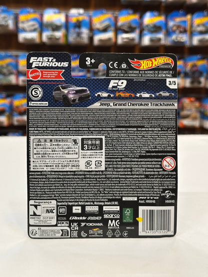 HotWheels Fast & Furious Jeep Grand Cherokee Track