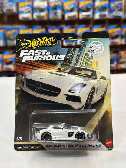 HotWheels Fast & Furious Mercedes-Benz SLS AMG Coupe Black Series