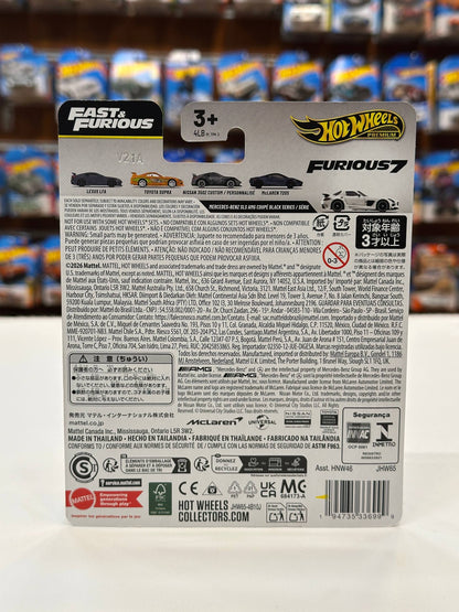 HotWheels Fast & Furious Mercedes-Benz SLS AMG Coupe Black Series