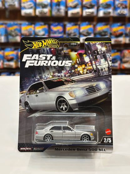 HotWheels Mercedes-Benz 500 SEL Silver