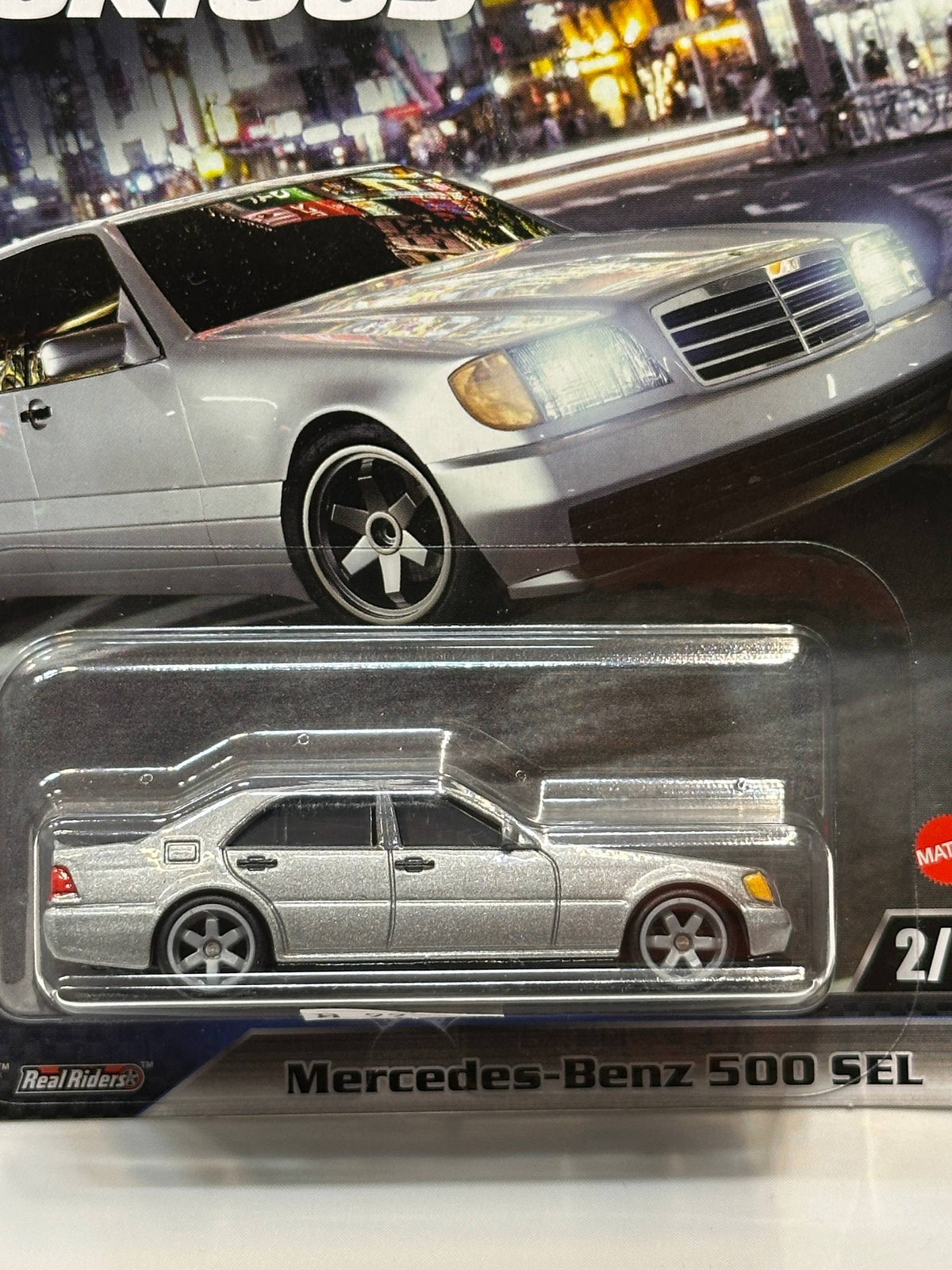 HotWheels Mercedes-Benz 500 SEL Silver