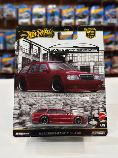HotWheels Mercedes-Benz E36 AMG Red