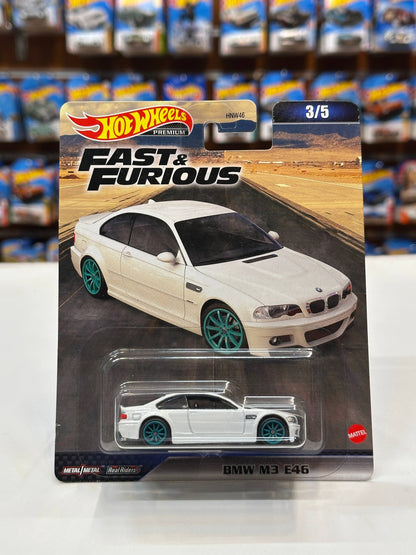HotWheels BMW M3 E46 White