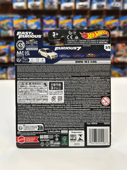 HotWheels BMW M3 E46 White
