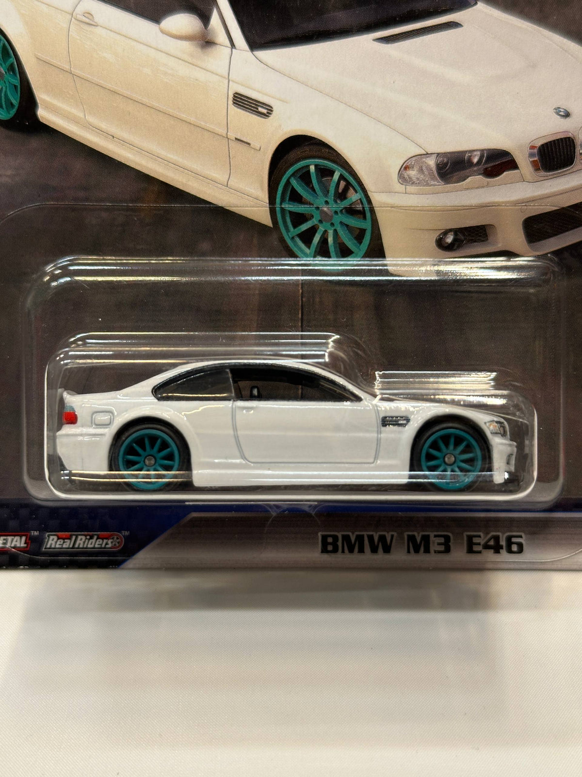 HotWheels BMW M3 E46 White