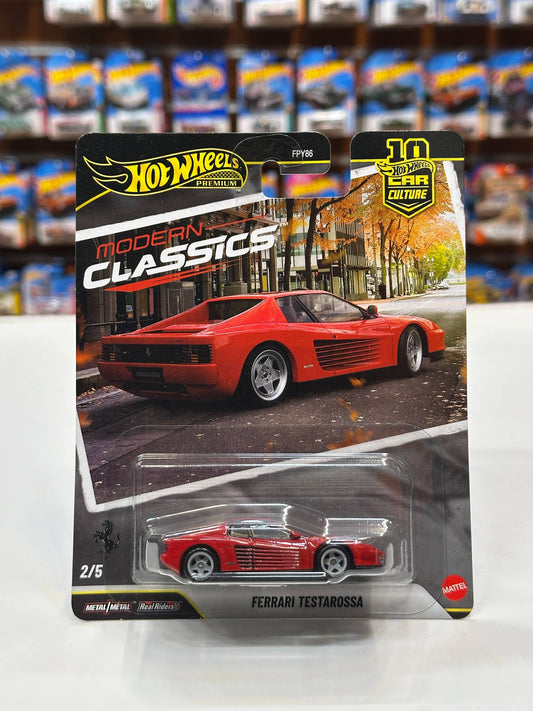 1/64 HotWheels Ferrari Testarossa Red