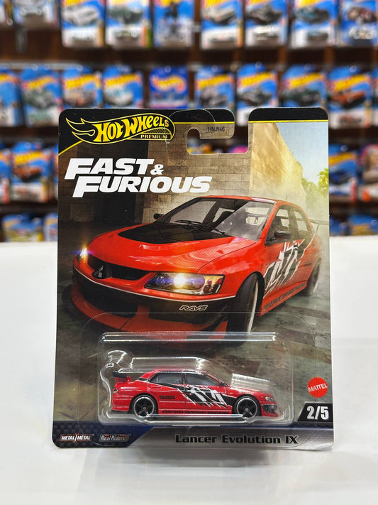 1/64 HotWheels Lancer Evolution IX Red