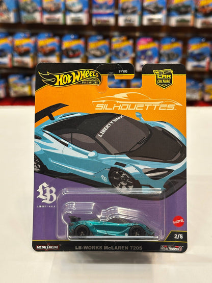 1/64 HotWheels Silhouettes LB Works McLaren 720S