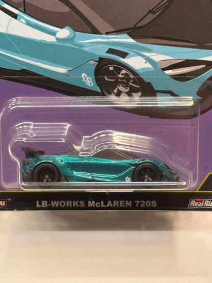 1/64 HotWheels Silhouettes LB Works McLaren 720S