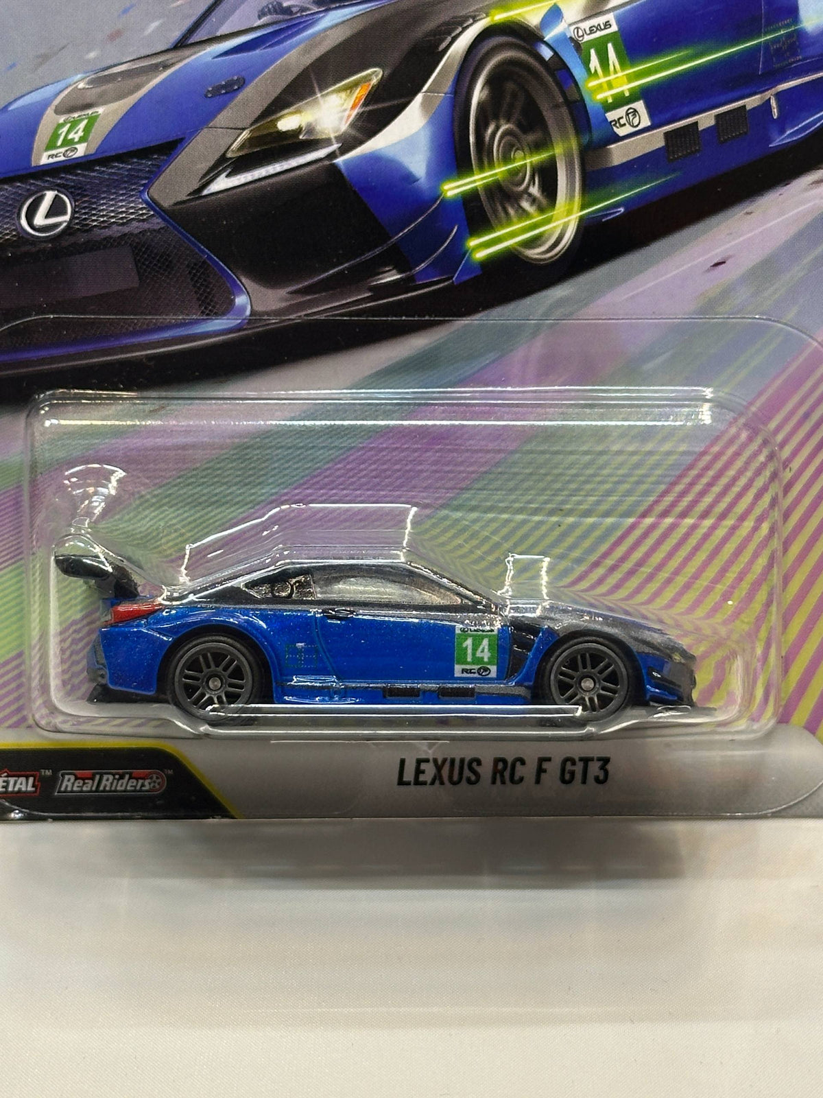 1/64 HotWheels Aero Styles Lexus RC GT3