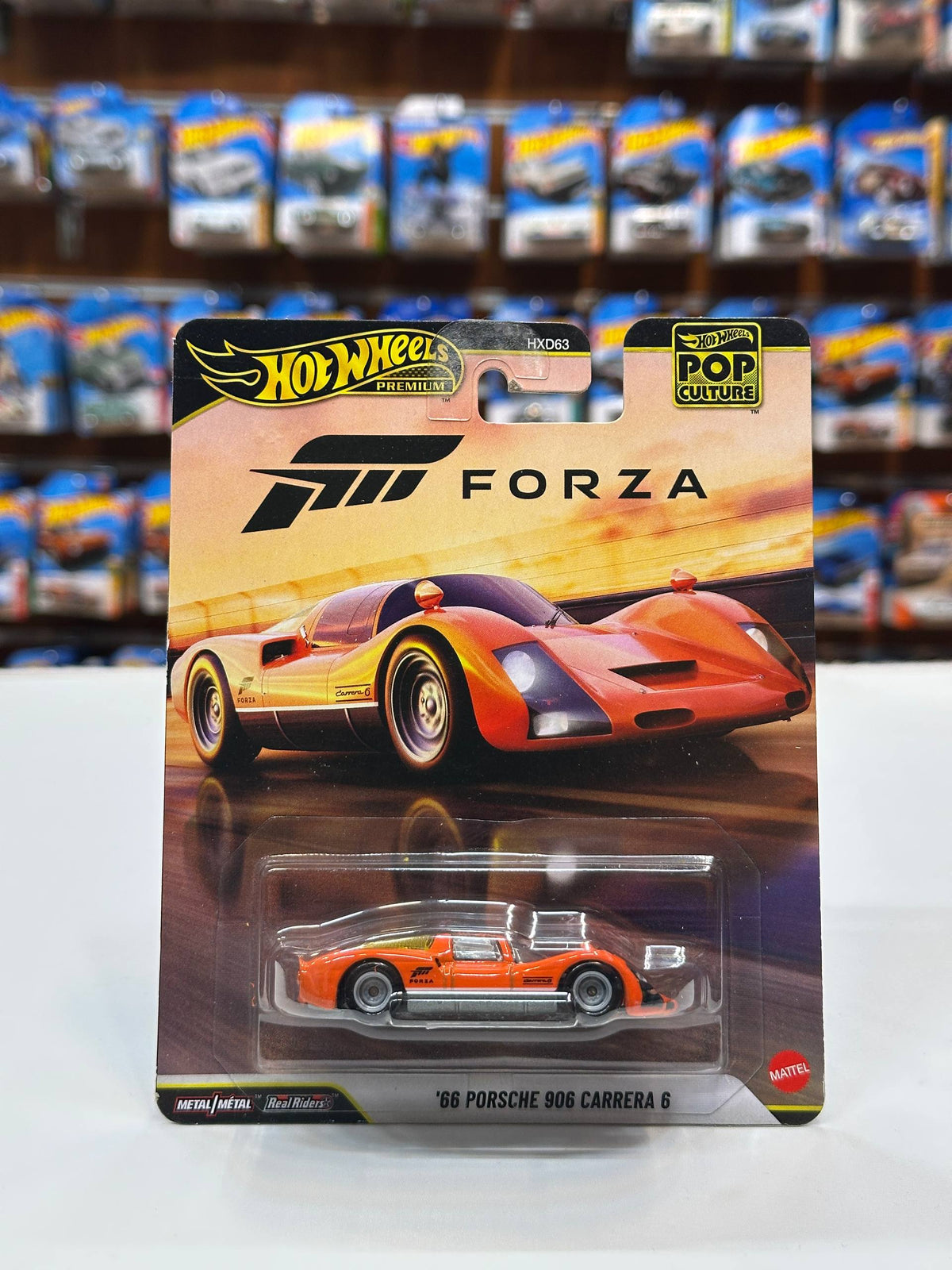 1/64 HotWheels Forza 66 Porsche 906 Carrera 6