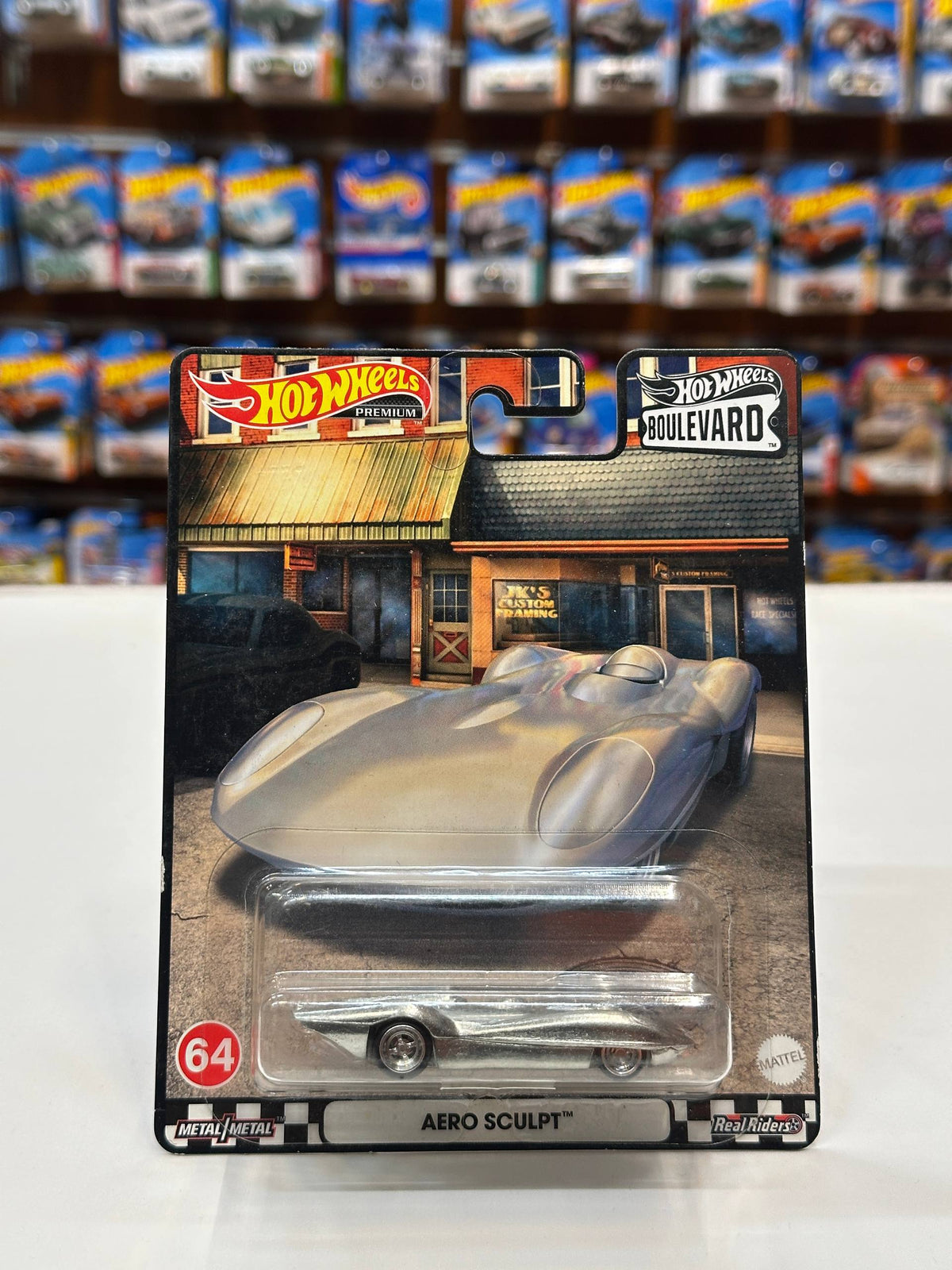 1/64 HotWheels Boulevard Aero Sculpt