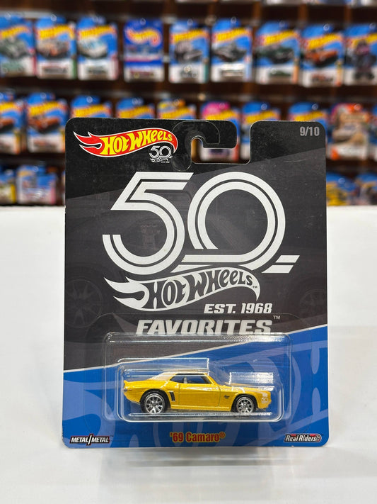 1/64 Diecast HotWheels 69 Camaro Metal