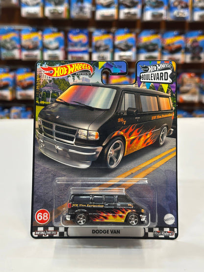 1/64 Diecast HotWheels Boulevard Dodge Van
