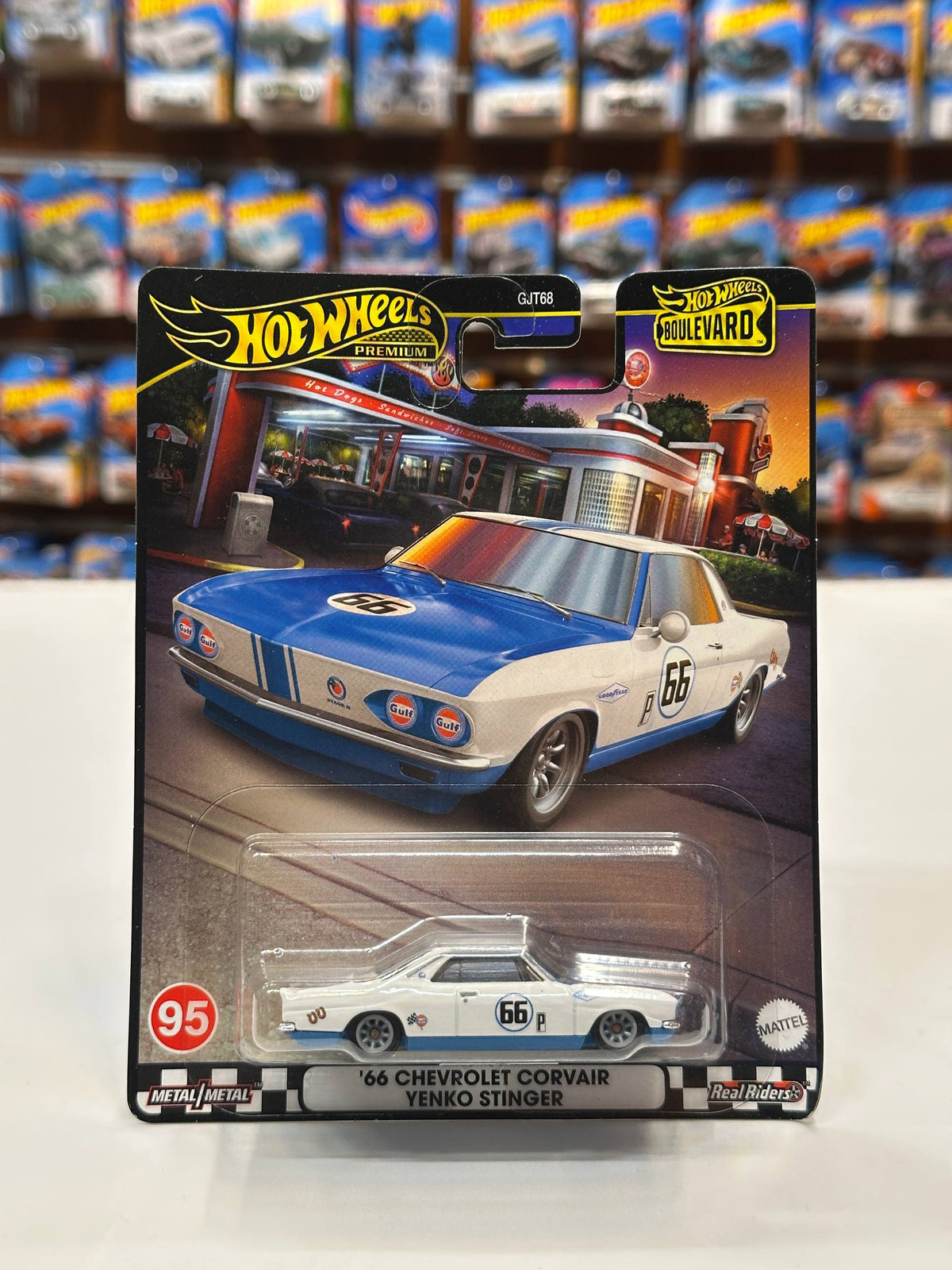 1/64 Diecast HotWheels 66 Chevrolet Corvair Yenko Stinger