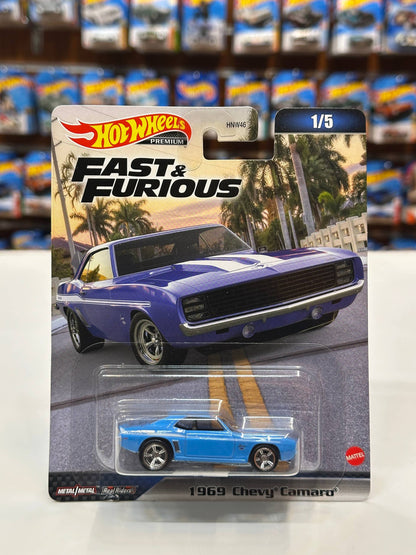 1/64 Diecast HotWheels 1969 Chevy Camaro