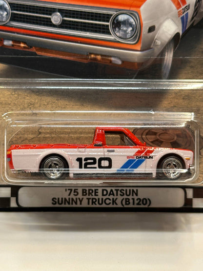 1/64 Diecast HotWheels 75 BRE Datsun Sunny Truck