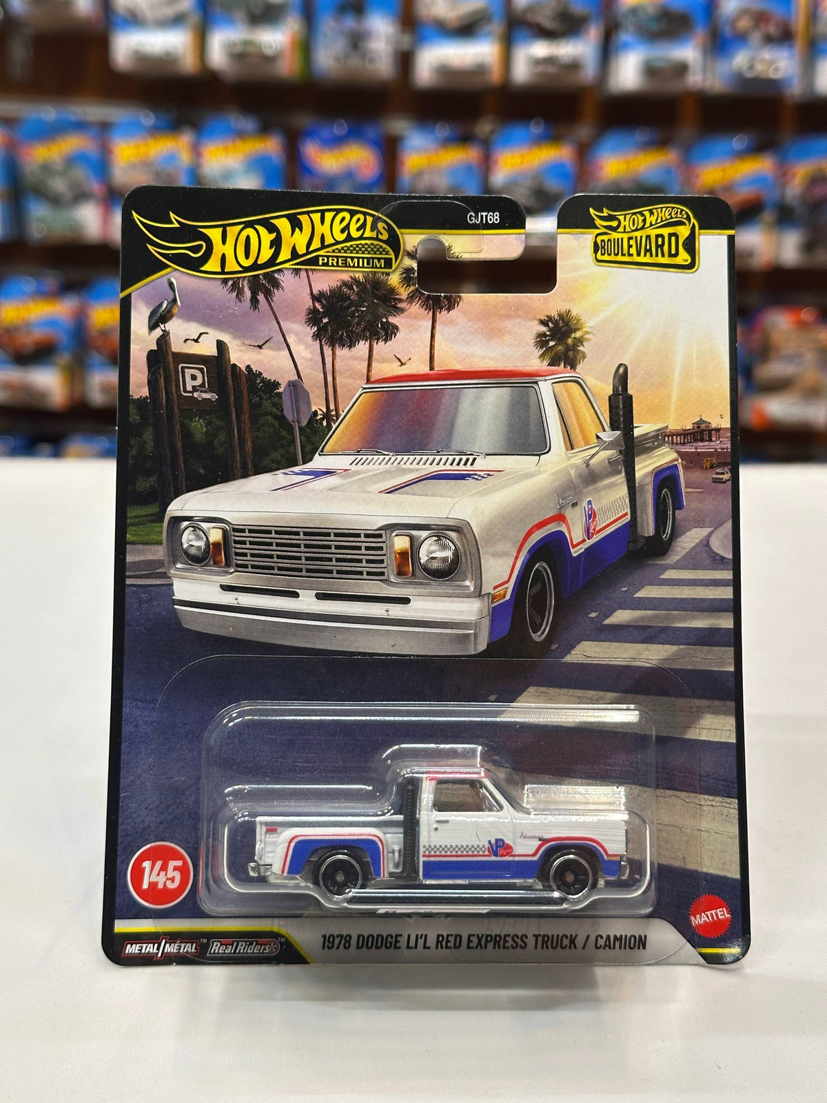 1/64 Diecast HotWheels 1978 Dodge Red Express Truck
