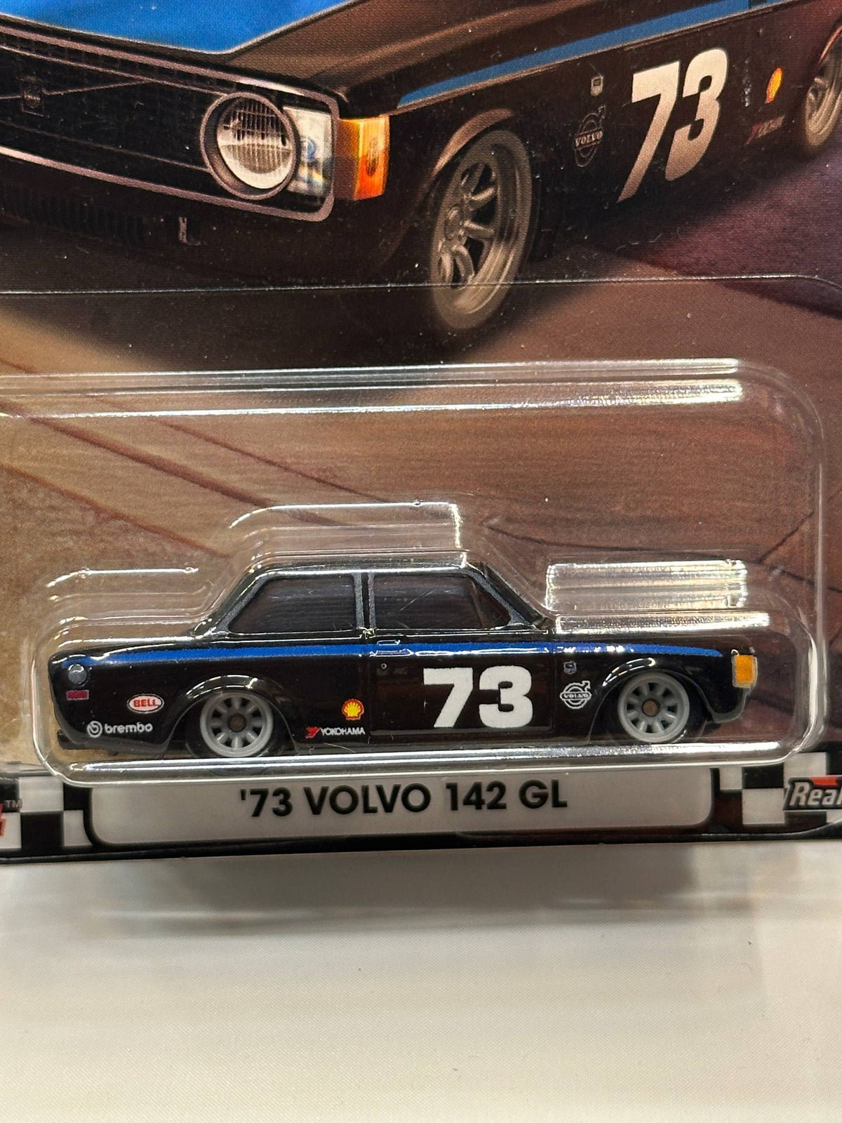 1/64 Diecast HotWheels 73 Volvo 142 GL
