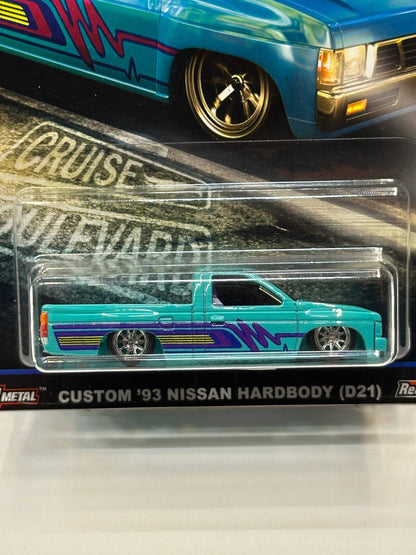1/64 Diecast HotWheels Custom 93 Nissan Hardbody (D21)