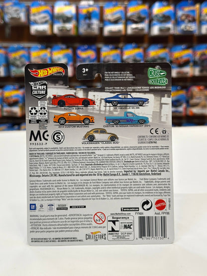 1/64 Diecast HotWheels Custom 93 Nissan Hardbody (D21)