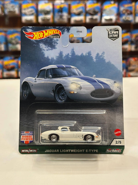 1/64 Diecast HotWheels Jaguar Lightweight E-Type
