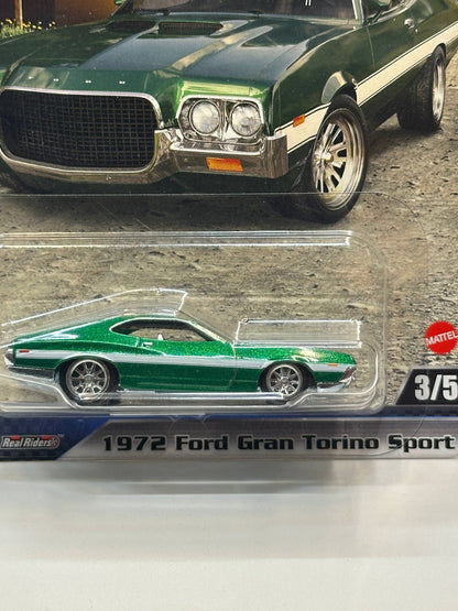 1/64 Diecast HotWheels 1972 Ford Gran Torino Sport