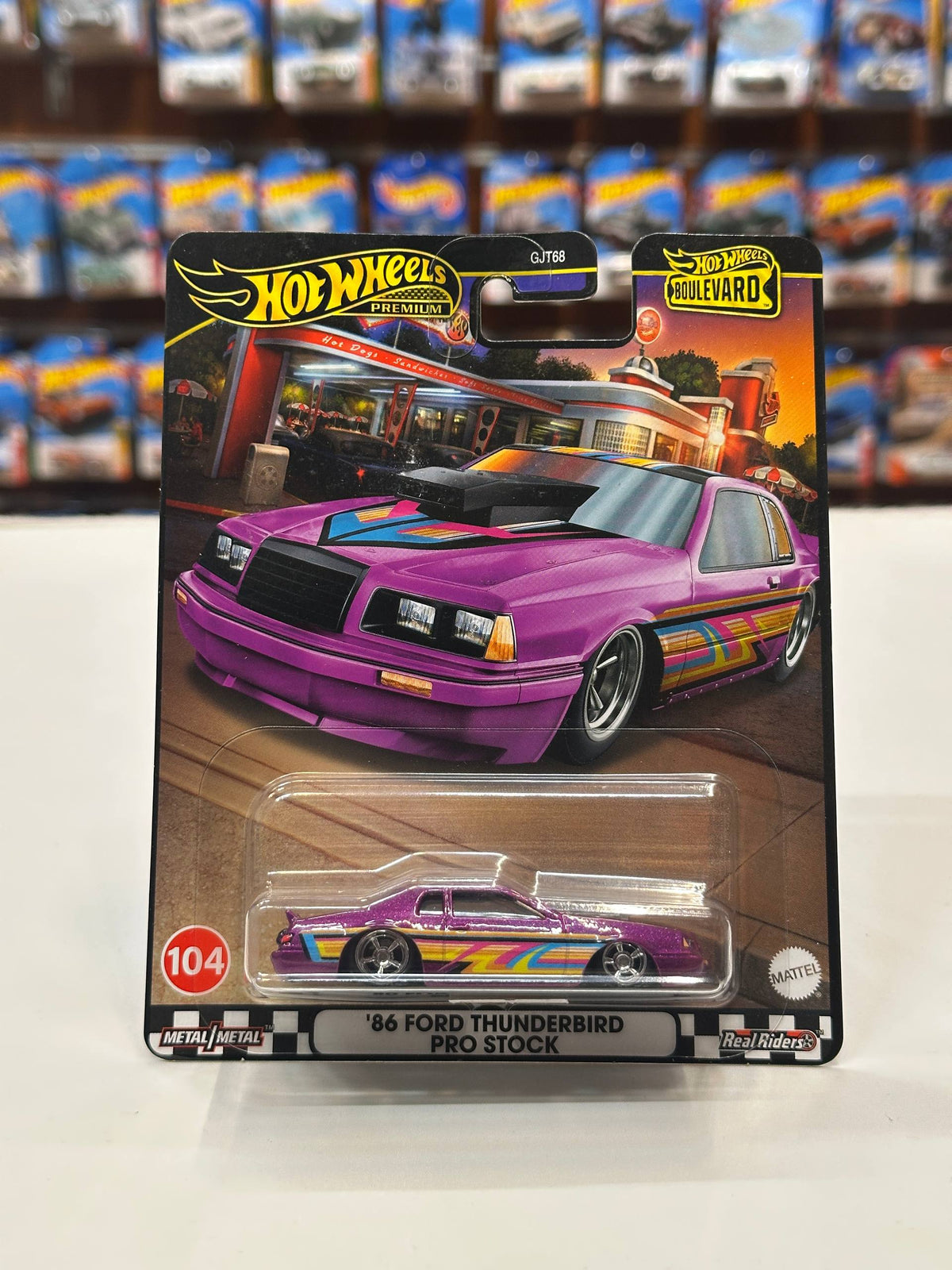 1/64 Diecast HotWheels 86 Ford Thunderbird