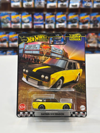 1/64 Diecast HotWheels Datsun 510 Wagon