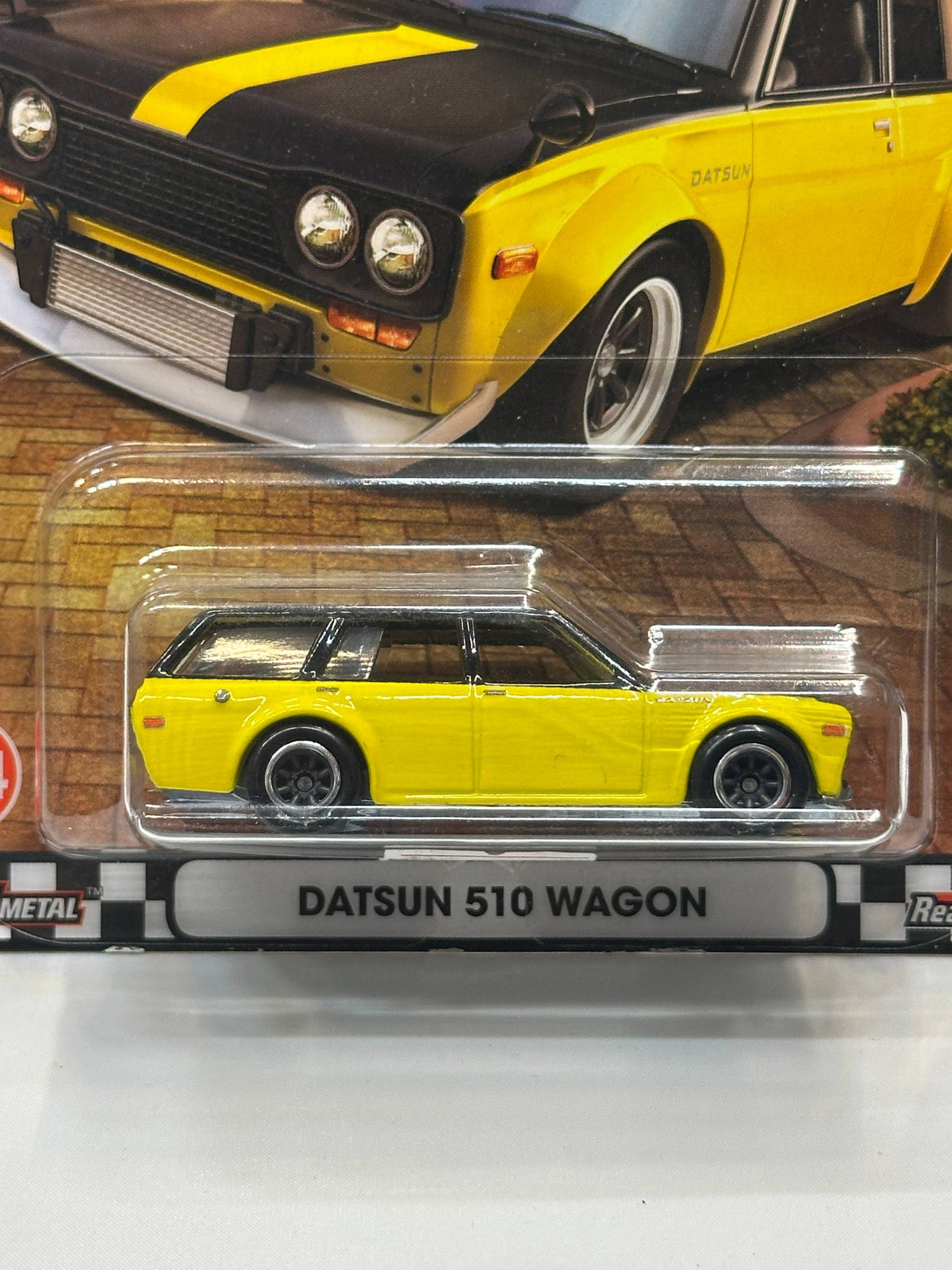1/64 Diecast HotWheels Datsun 510 Wagon