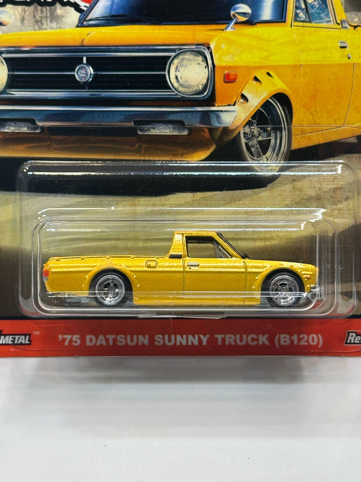 1/64 Diecast HotWheels Datsun Sunny Truck B120