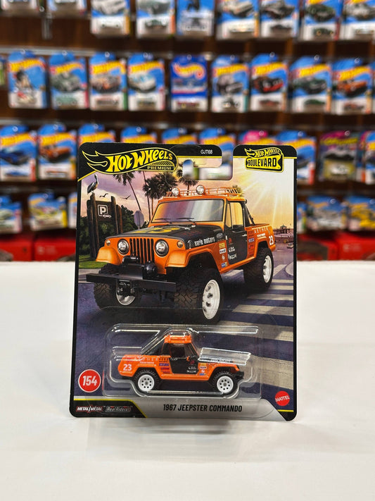 1/64 Diecast HotWheels Jeepster Commando 1967
