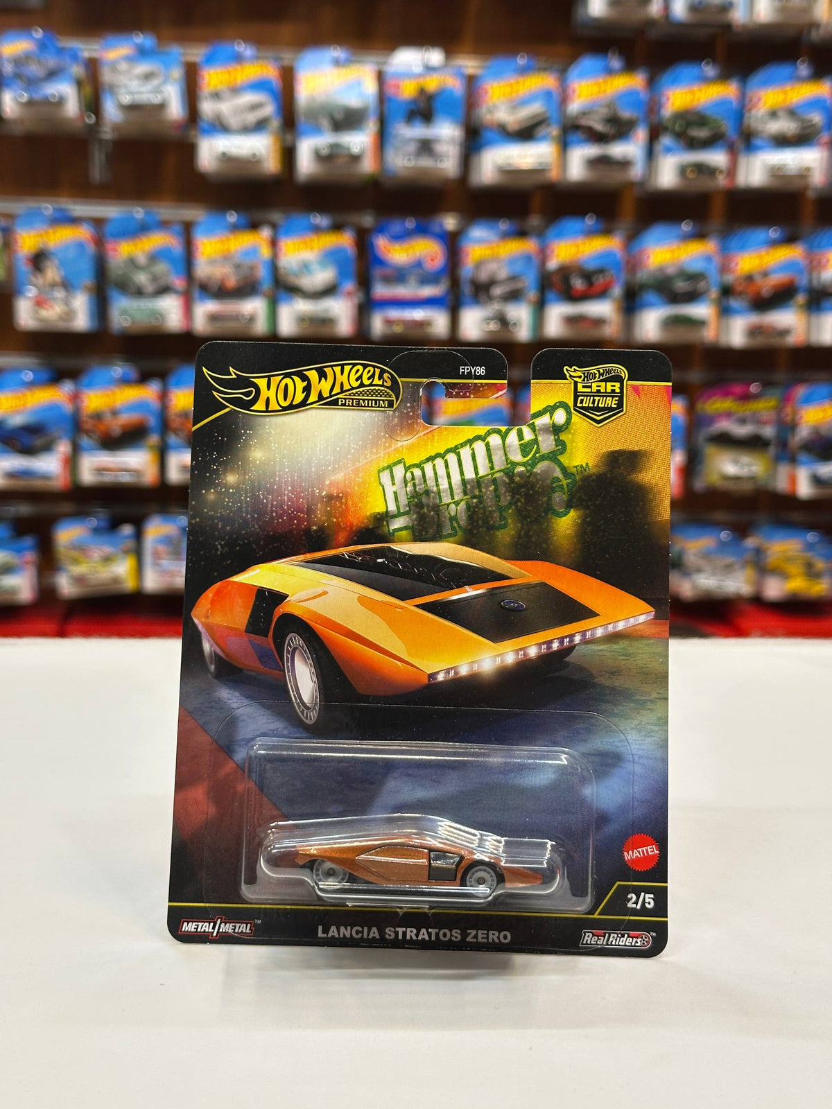 1/64 Diecast HotWheels Lancia Zero