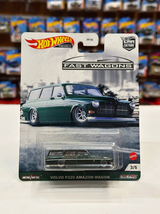 1/64 Hot Wheels Volvo P220 Amazon Wagon