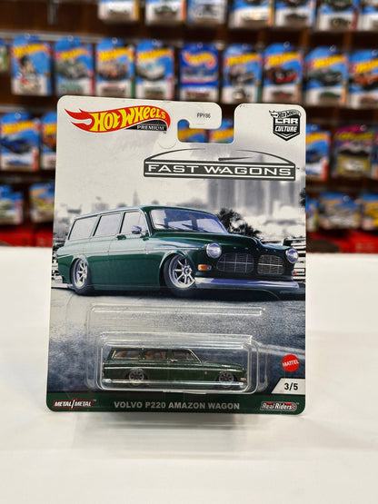 1/64 Hot Wheels Volvo P220 Amazon Wagon