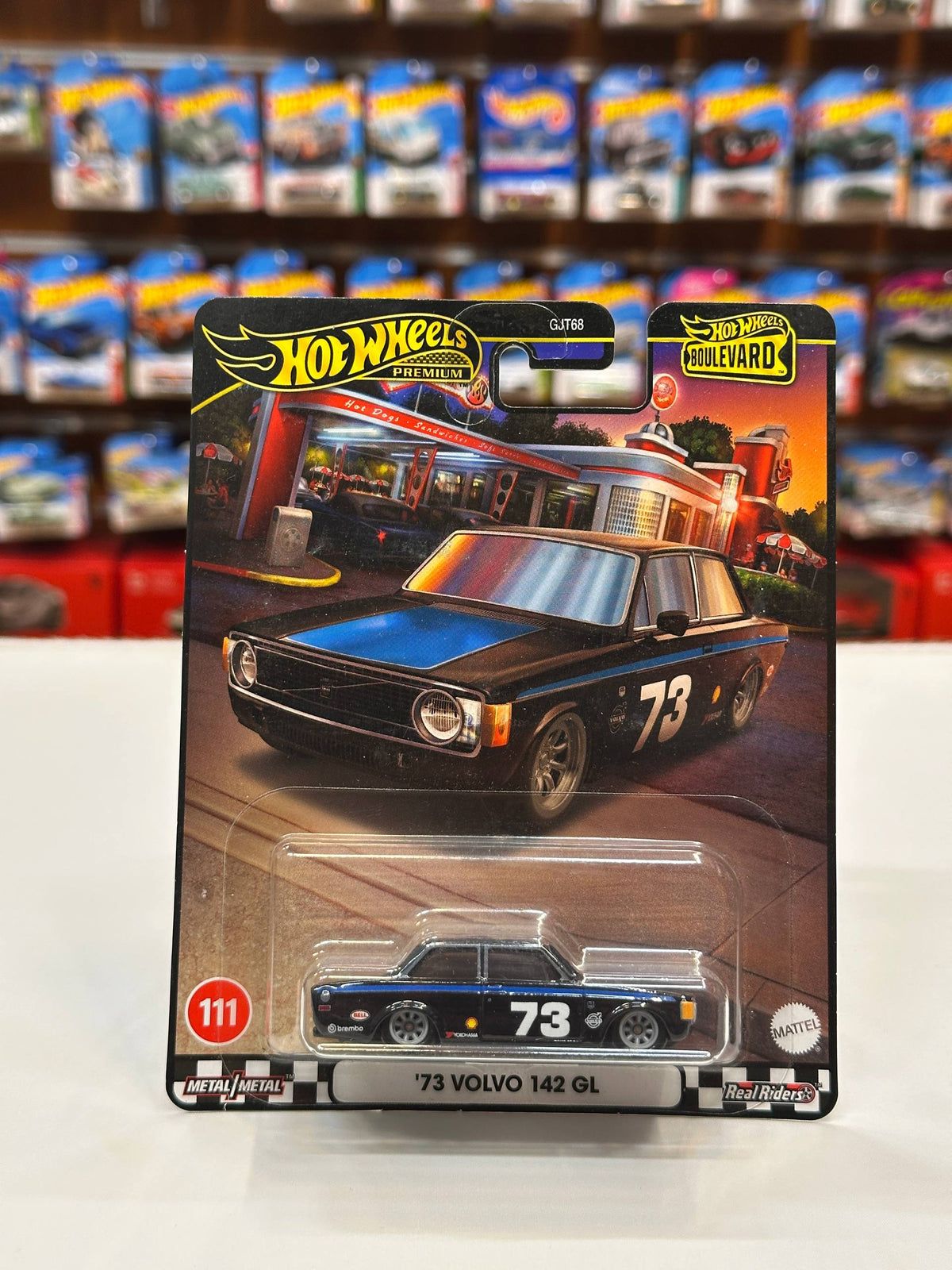 1/64 Hot Wheels 1973 Volvo 142 GL